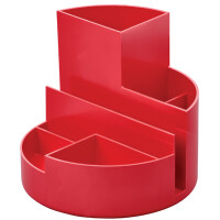 MAUL Multiköcher MAULrundbox Recycling, rund, rot