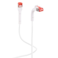 FLEXLINE Patchkabel Kat. 6A, U FTP, biegbar, schwarz, 0,25 m