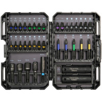 QUANTOOL Bit-Satz-Box, 36-teilig, in Kunststoffbox