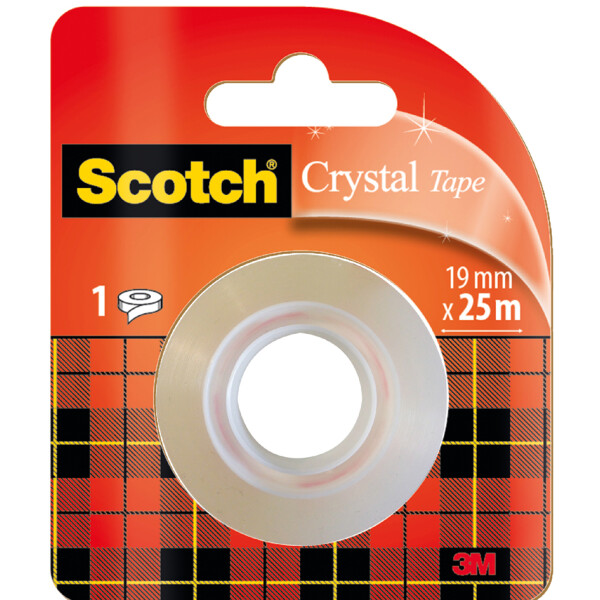 Scotch Handabroller Crystal, transparent, im Handabroller