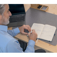 sigel Taschenkalender Conceptum 2026, ca. DIN A6, blau