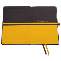 sigel Notizbuch Linescape, DIN A5 hoch, liniert, dunkelgrau
