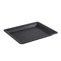 APS Tablett FROSTFIRE, (B)325 x (T)265 mm, silber-schwarz