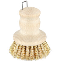Peggy Perfect Topfbürste, Holz natur, rund