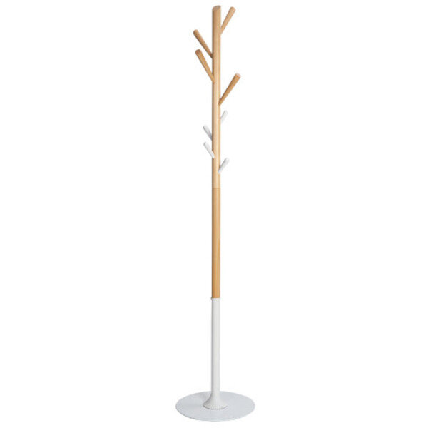 ALBA Garderobenständer "PMTREE", Höhe: 1.750 mm, buche weiß