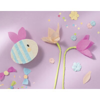 folia Krepppapier-Lagen, (B)500 mm x (L)2,5 m, moosgrün