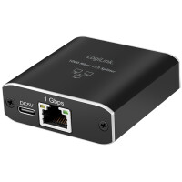 LogiLink Gigabit Ethernet Splitter, RJ45 USB-C - 2x RJ45