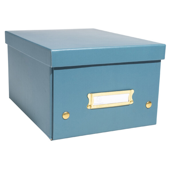 EXACOMPTA Ablagebox Neo Deco, DIN A5+, blau