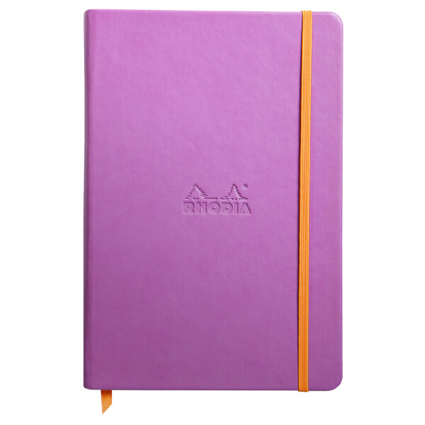 RHODIA Notizbuch RHODIARAMA, DIN A5, liniert, lila