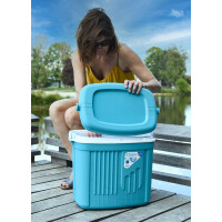 EDA Kühlbox ICEBERG, 32 Liter, grau grün