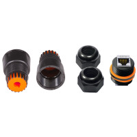 LogiLink Outdoor Patchkabel-Verbinder, Kat.6, geschirmt