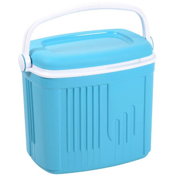 EDA Kühlbox ICEBERG, 32 Liter, türkis weiß