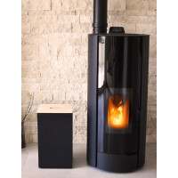 EDA Pellets-Aufbewahrungsbox, 36 Liter, schwarz