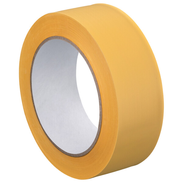 WESTEX Verputzerband PVC quergerillt, 38 mm x 33 m, gelb