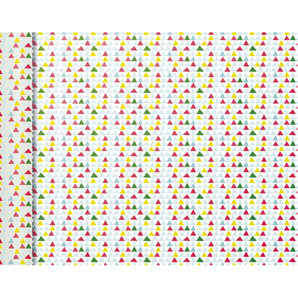 Clairefontaine Geschenkpapier "Tiny Rolls Blumen rot"