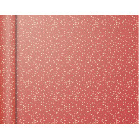 Clairefontaine Geschenkpapier "Tiny Rolls Blumen rot"