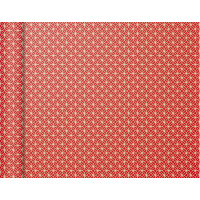 Clairefontaine Geschenkpapier "Tiny Rolls Blumen rot"