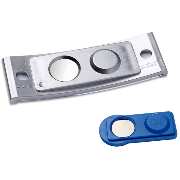 AVERY Zweckform Namensschild, 68 x 22 mm, silber, 20er Set