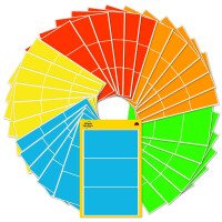 AVERY Zweckform Vielzweck-Eiketten, 98 x 51 mm, farbig