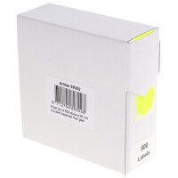 rillprint Markierungspunkte, Durchmesser: 25 mm, neongelb