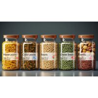 rillprint Universal-Etiketten, 105 x 74 mm, transparent
