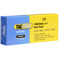 TACWISE Stiftnägel 18G 25 mm verzinkt, 5.000 Stück