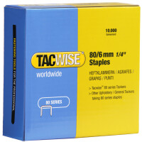 TACWISE Heftklammern 80 8 mm verzinkt, 10.000 Stück