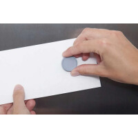 MAUL Industriemagnet, Durchmesser: 29 mm, 1 kg, blau