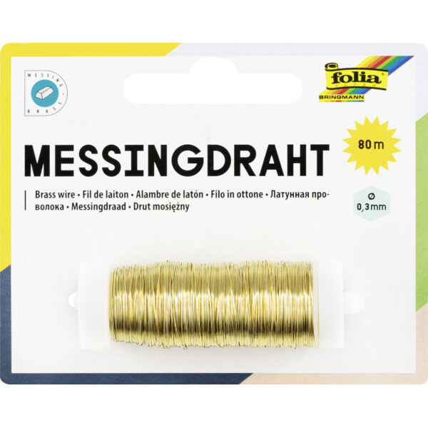 folia Kupferdraht, 0,3 mm x 80 m, aus Kupfer