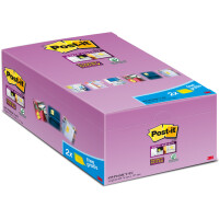 Post-it Haftnotizen super sticky notes, 127 x 76 mm, 14+2