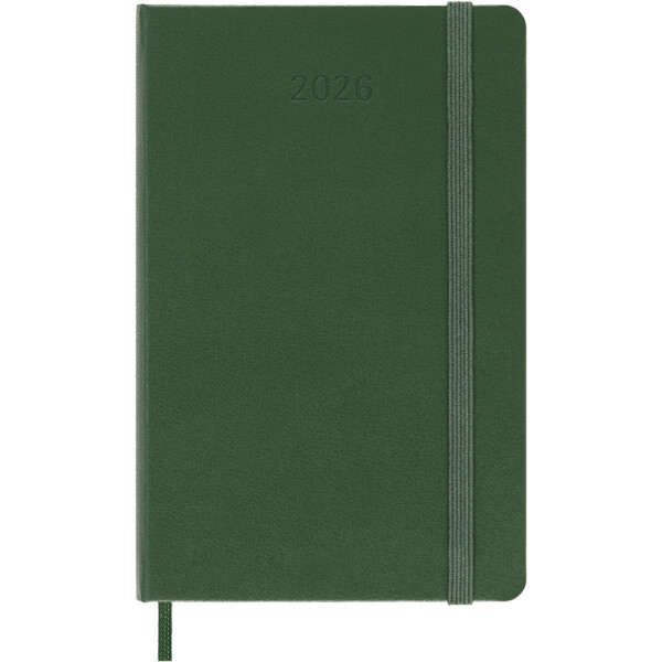 MOLESKINE Buchkalender 2026, Tage, L A5, Hardcover, blau