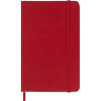 MOLESKINE Buchkalender 2026, Tage, L A5, Hardcover, blau