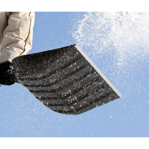 EDA Schneeschaufel mit Aluminiumstiel, Breite: 400 mm
