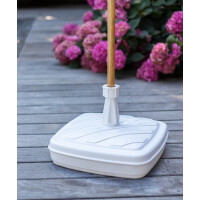 EDA Sonnenschirmständer, Kunststoff, eckig, 420 mm,...