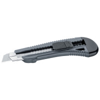 WESTEX Cutter, Kunststoff, Klinge: 18 mm, grau