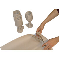 SMARTBOXPRO Packseide auf Bögen, (B)500 x (T)750 mm,...