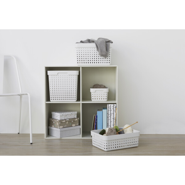 NHG Aufbewahrungskorb SEOUL BASKET M, PP, blau