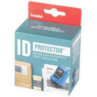 trodat Datenschutz-Rollstempel ID Protector-Set, blau