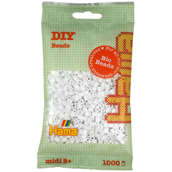 Hama Bügelperlen Bio midi, eukalyptus, im Beutel