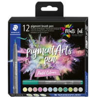 STAEDTLER Fasermaler pigment brush pen "Portrait Colours"