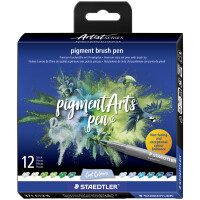 STAEDTLER Fasermaler pigment brush pen "Portrait...