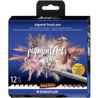 STAEDTLER Fasermaler pigment brush pen "Portrait Colours"