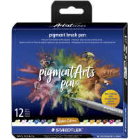 STAEDTLER Fasermaler pigment brush pen "Portrait Colours"