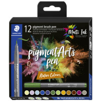 STAEDTLER Fasermaler pigment brush pen "Portrait Colours"