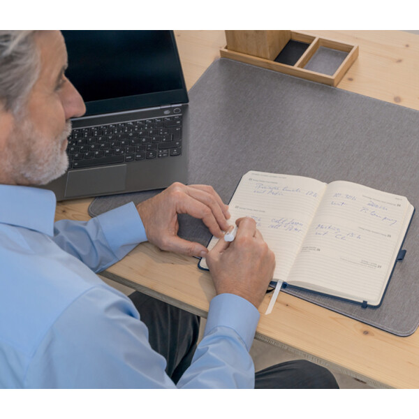 sigel Taschenkalender Conceptum 2026, ca. DIN A6, schwarz