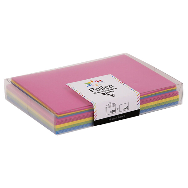 Pollen by Clairefontaine Karten-Set, Sortierung Sommer