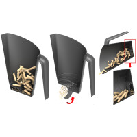EDA Pelletschaufel, Kunststoff, Kapazität: 700 g,...