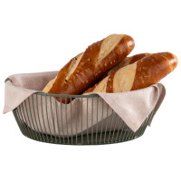 APS Brot- und Obstkorb SVART, oval, 240 x 190 mm, weiß