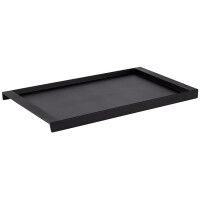 APS Tablett, Melamin, (B)670 x (H)380 mm, schwarz