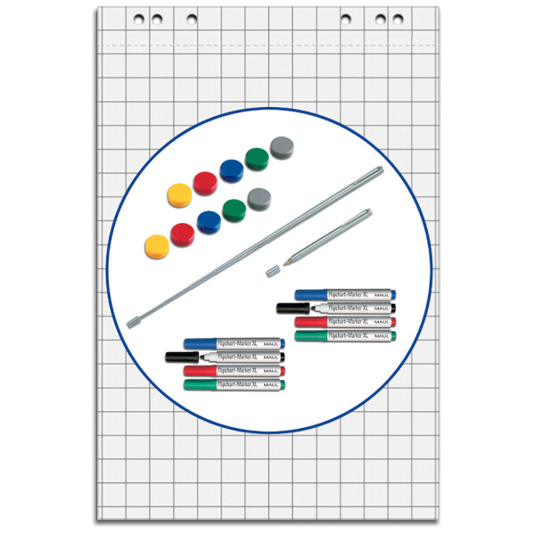 MAUL Flipchart-Zubeh&ouml;r Starter Set